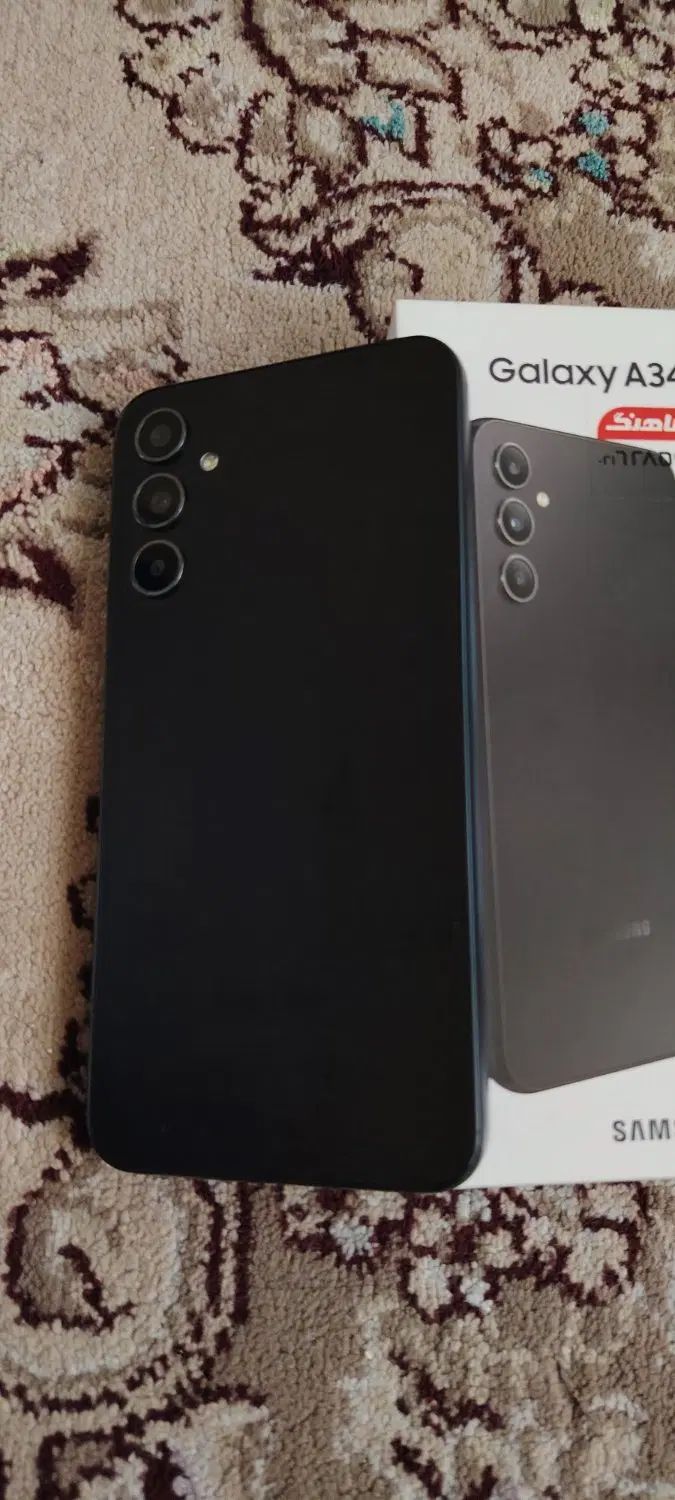 سامسونگ galaxy a34 5g با حافظهٔ ۲۵۶ گیگابایت|موبایل|تهران, ائمه اطهار|دیوار