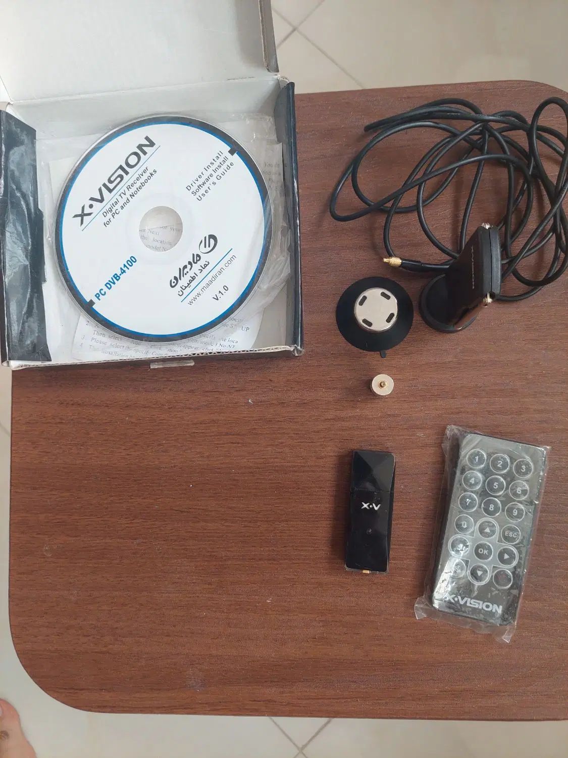 گیرنده دیجیتال usb ایکس ویژن|قطعات و لوازم جانبی رایانه|تهران, مینای شمالی (مخبر)|دیوار