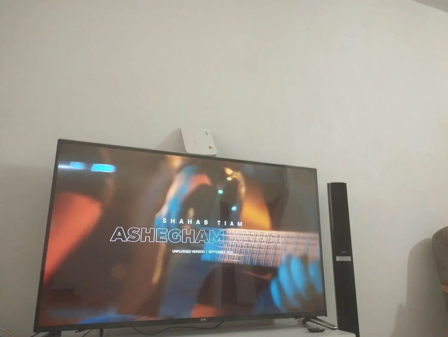 led 55 sam تمیز تمیز  اندروید|تلویزیون و پروژکتور|کرج, کمال‌شهر|دیوار