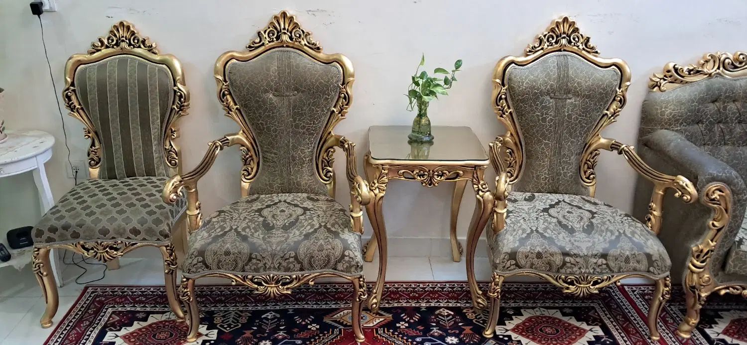 مبل سلطنتی|مبلمان خانگی و میز عسلی|مشهد, استاد یوسفی (شهرک غرب)|دیوار