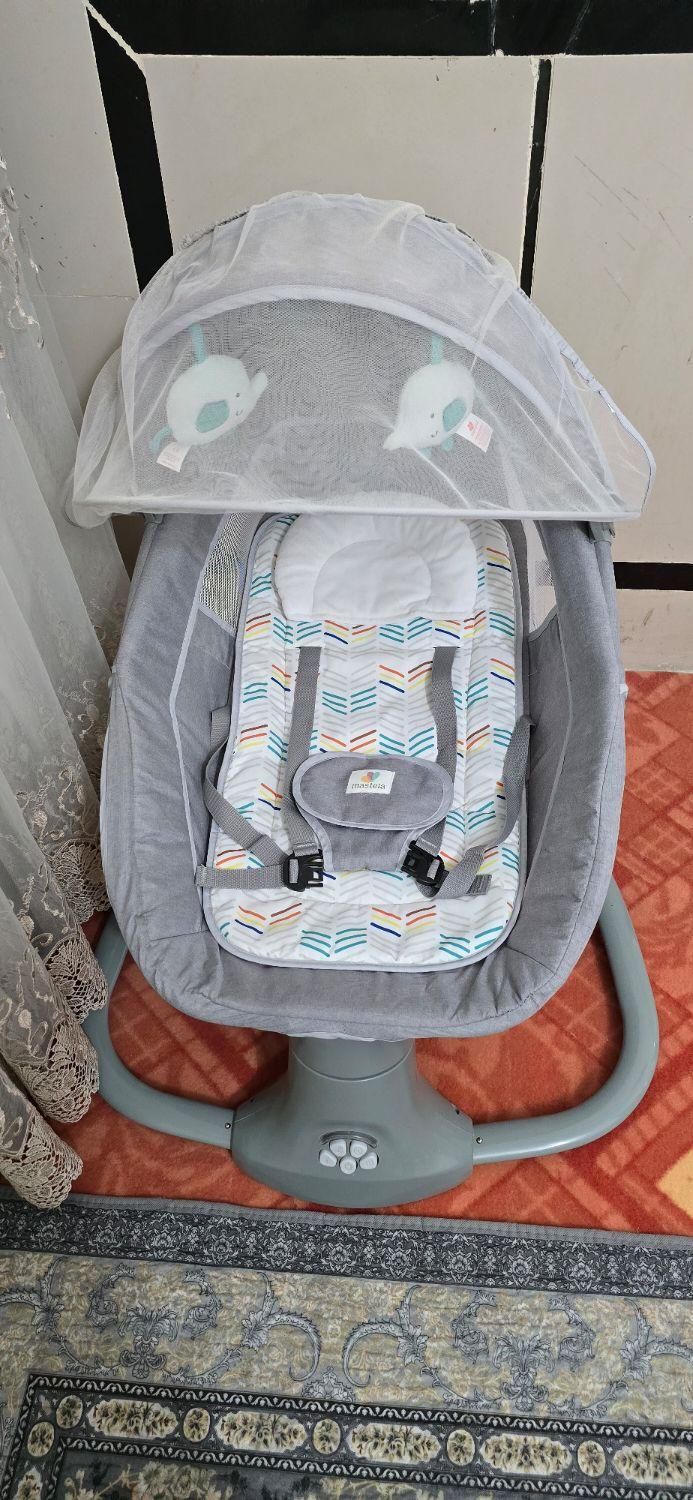 گهواره برقی ماستلا ( نی نی لای لای )|اسباب و اثاث بچه|زابل, |دیوار