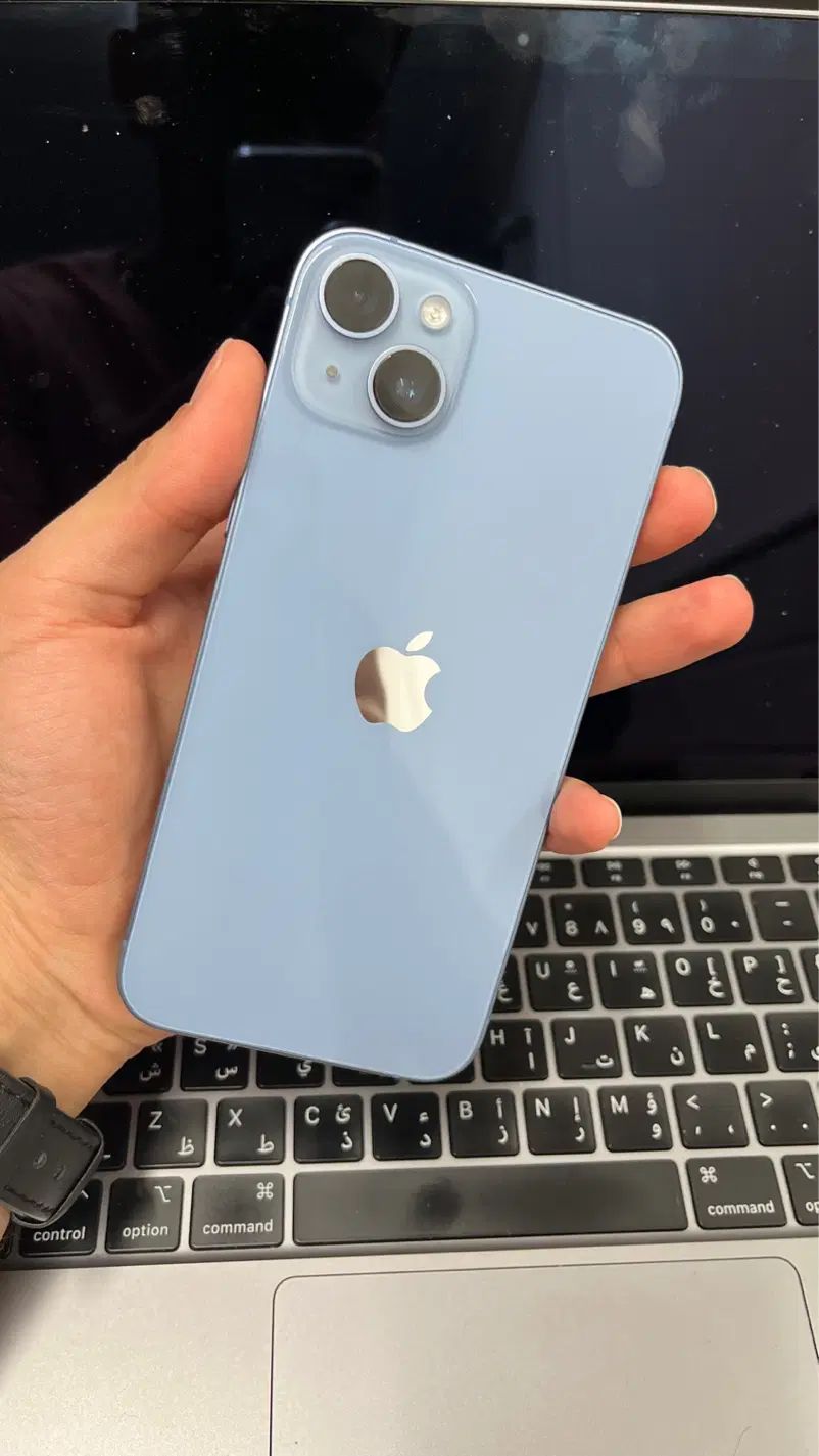 اپل ۱۴ پلاس iphone 14 plus حافظه ۱۲۸ گیگ|موبایل|تهران, عباس‌آباد|دیوار