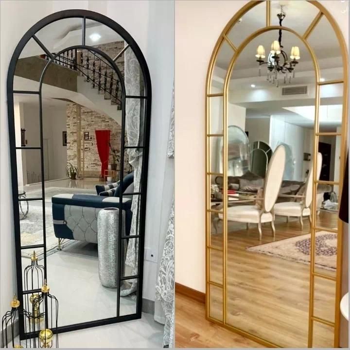 آینه قدی فلزی و چوبی ایستاده|آینه|قم, نیروگاه|دیوار