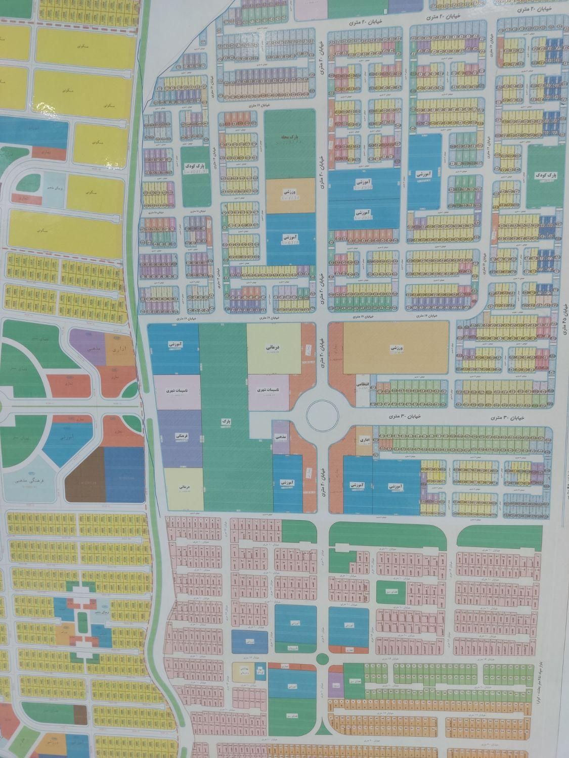 زمین کوثر۱/ بلوار سپاه/ قابل ساخت|فروش زمین و ملک کلنگی|هشتگرد, شهرک بعثت|دیوار