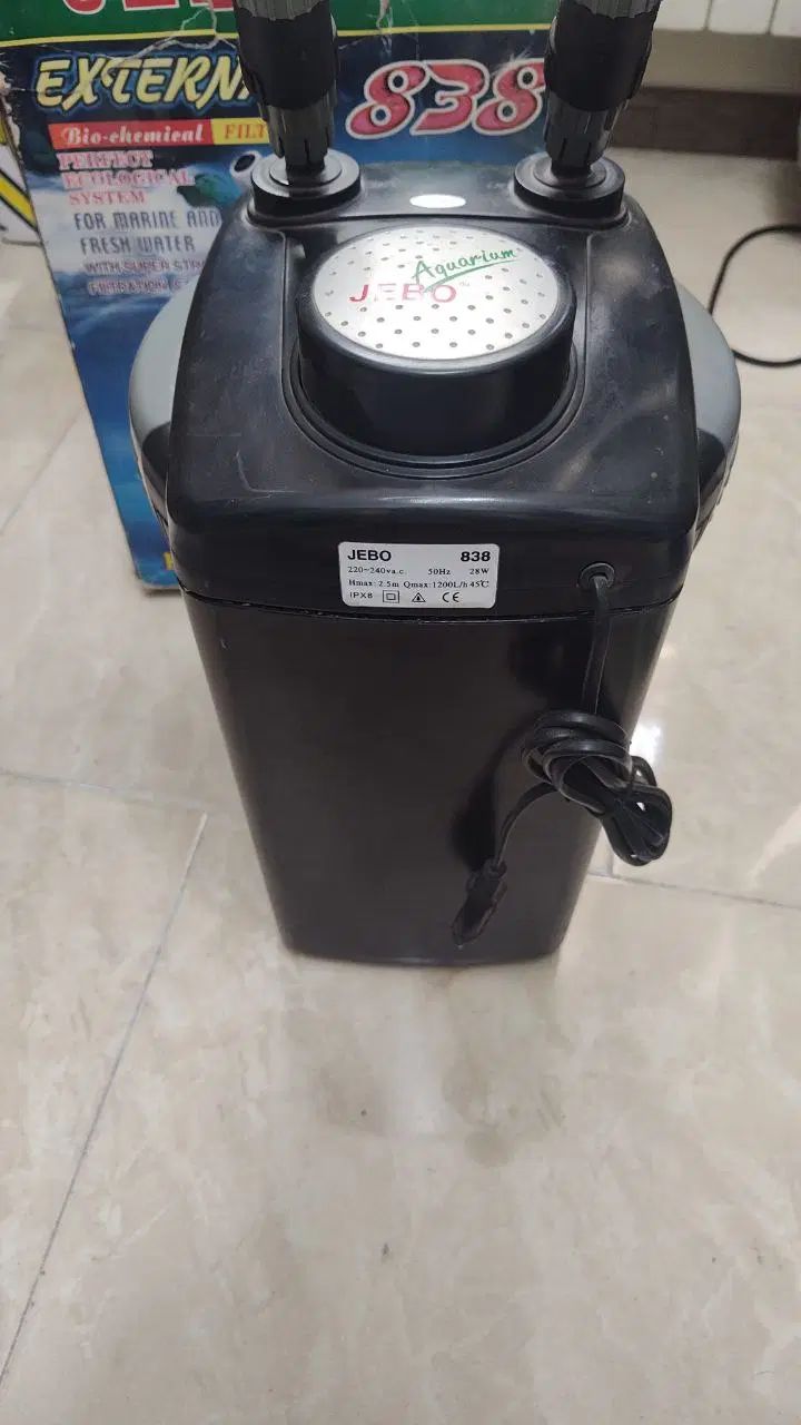 فیلتر سطلی جبو JEBO 838|ماهی|تهران, نیروی هوایی (پیروزی)|دیوار
