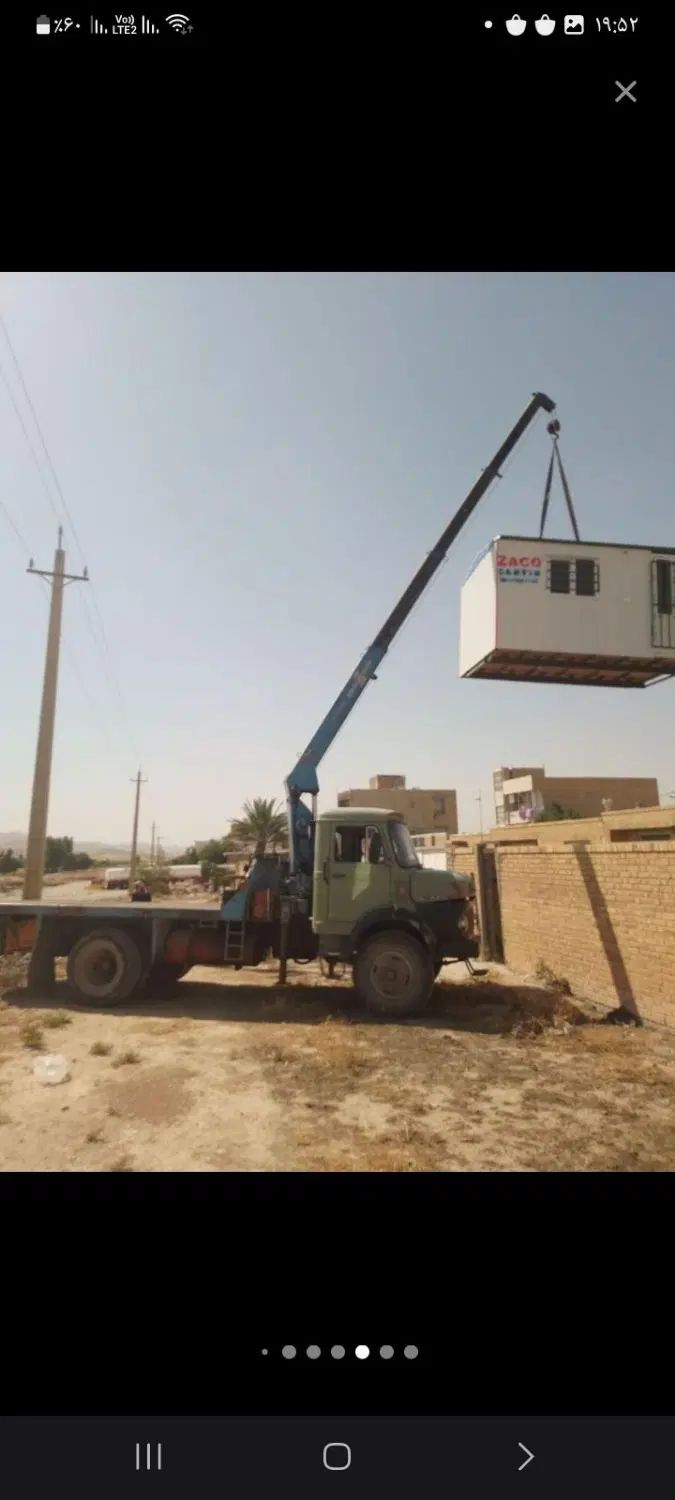 جرثقیل کفی ۶ تن بنز ۹۱۱|خودرو سنگین|تهران, شهرآرا|دیوار