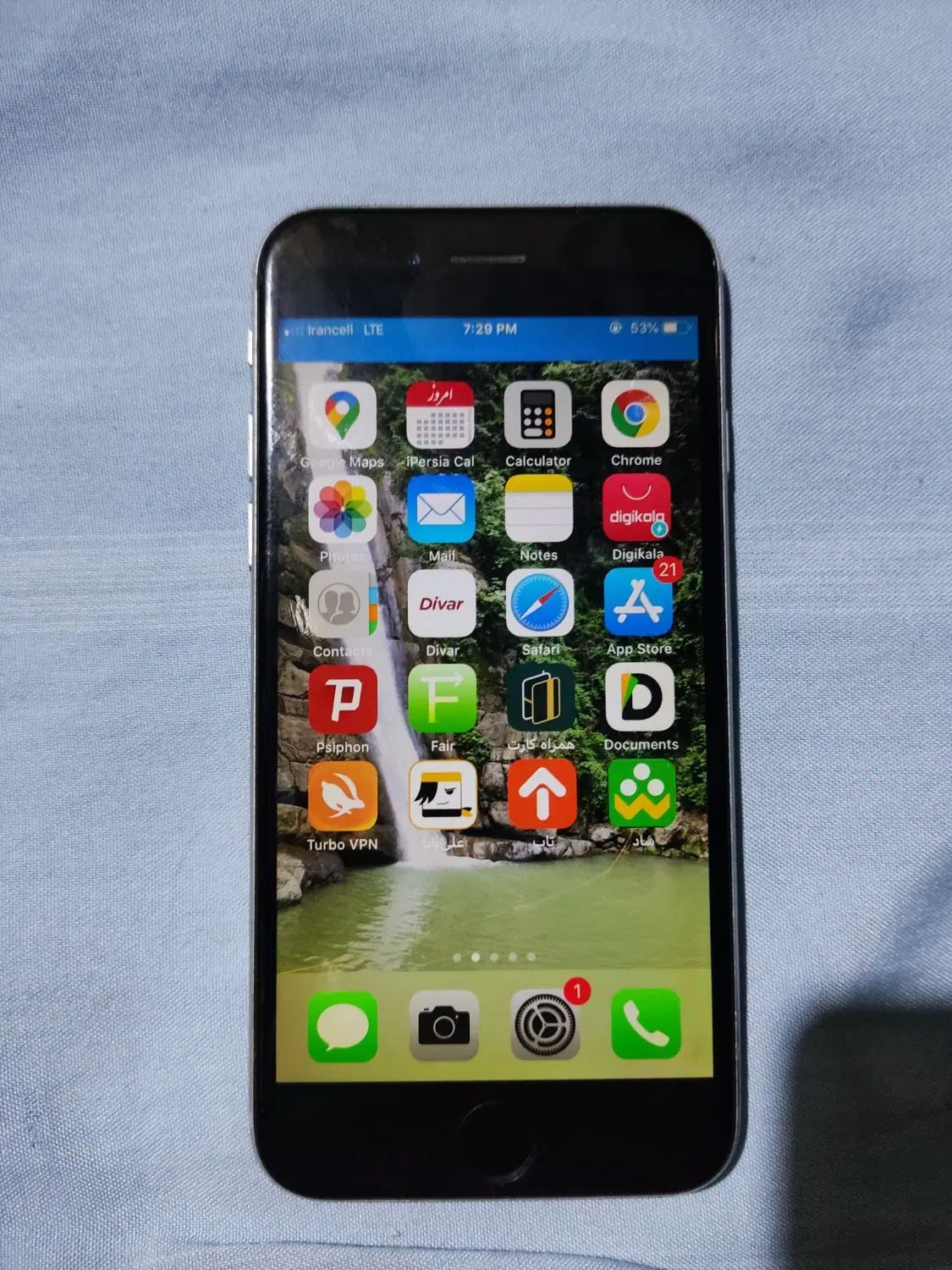 اپل iPhone 6s با حافظهٔ ۶۴ گیگابایت|موبایل|مشهد, مصلی (کارمندان اول)|دیوار