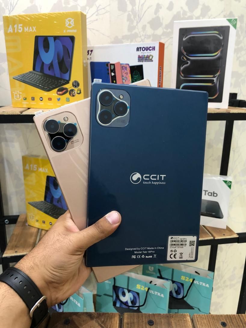 تبلت های ۱۰ اینچ ccit 16 pro  کیبورد دار ۱ ترابایت|تبلت|تهران, نازی‌آباد|دیوار