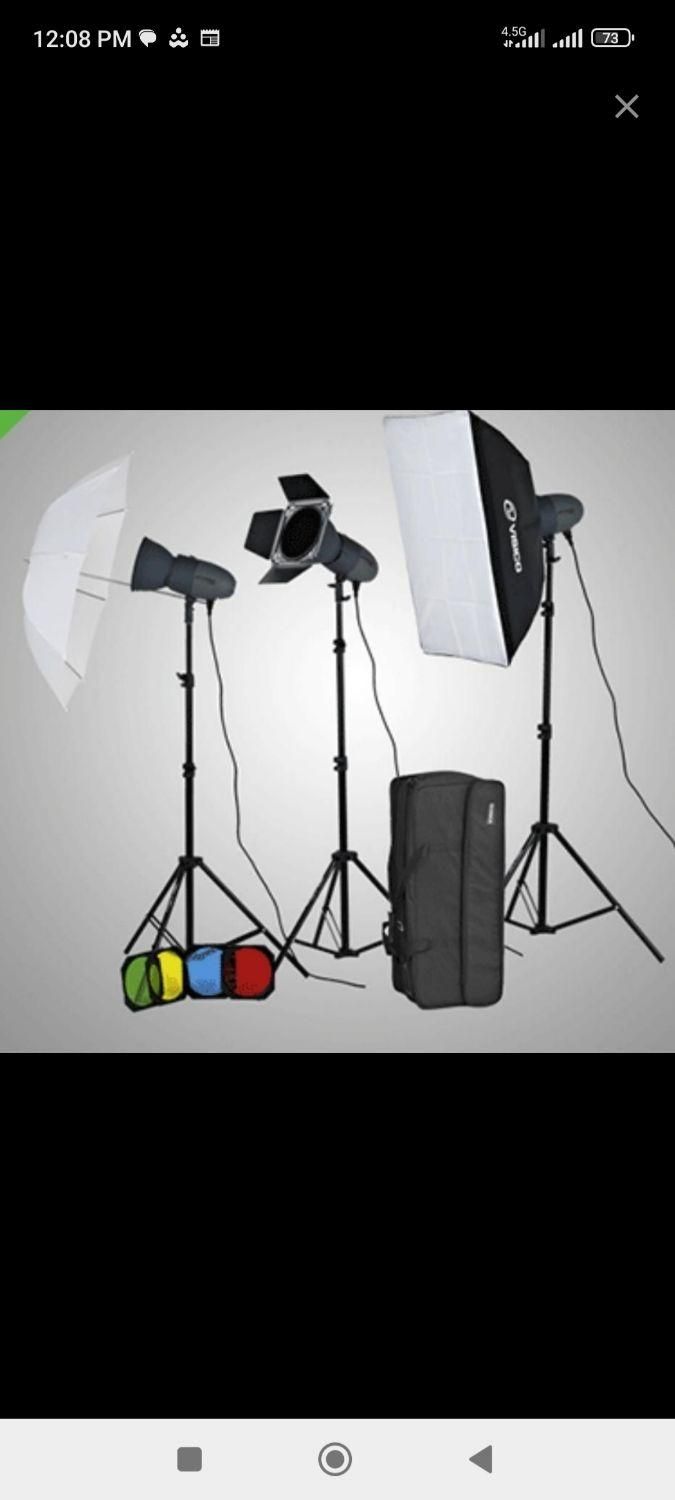 ست فلش ویزیکو|دوربین عکاسی و فیلم‌برداری|قزوین, |دیوار