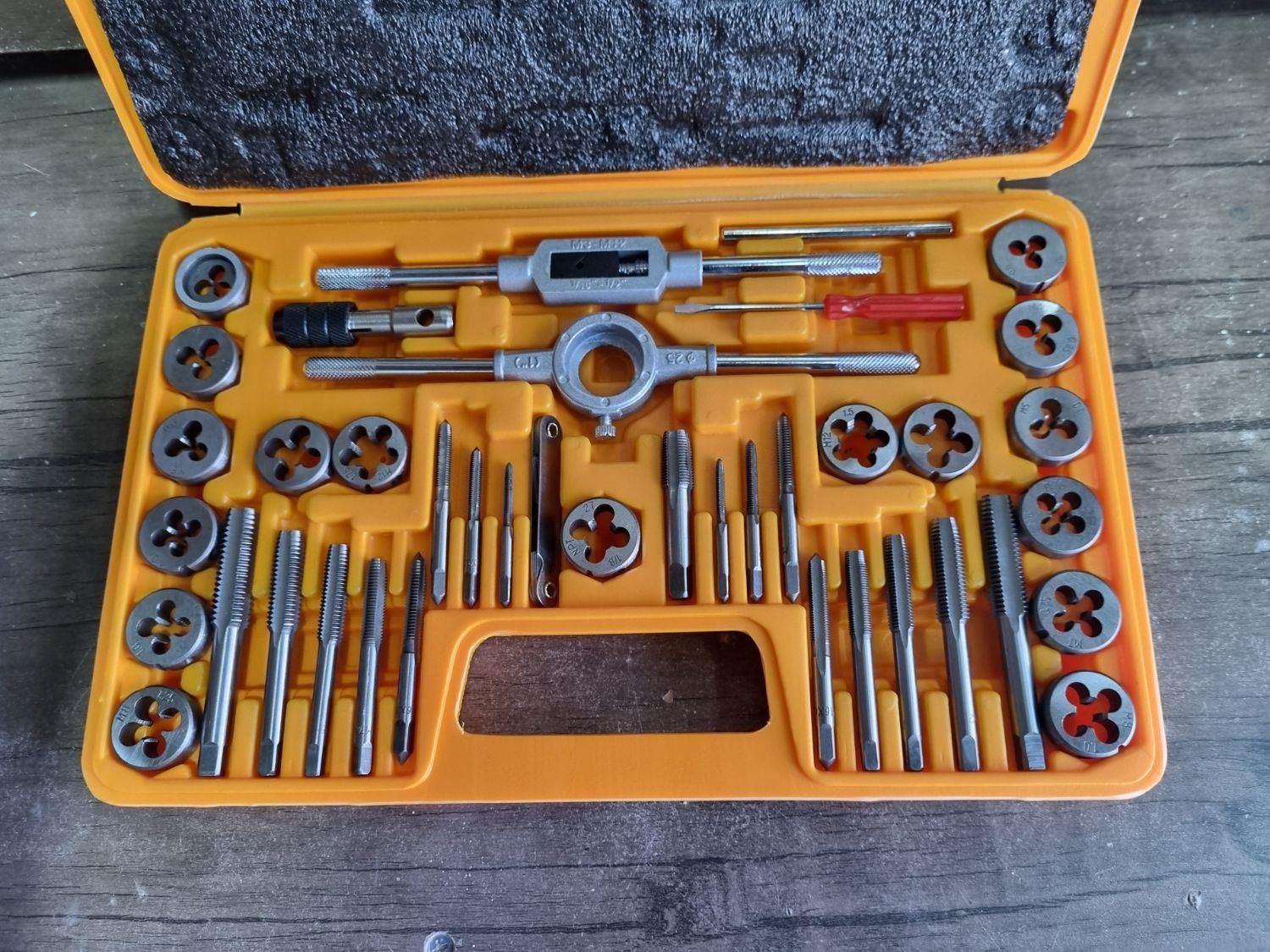 جعبه قلاویز و حدیده ۴۰ پارچه دینگشی DINGQI|ابزارآلات|کرمانشاه, |دیوار