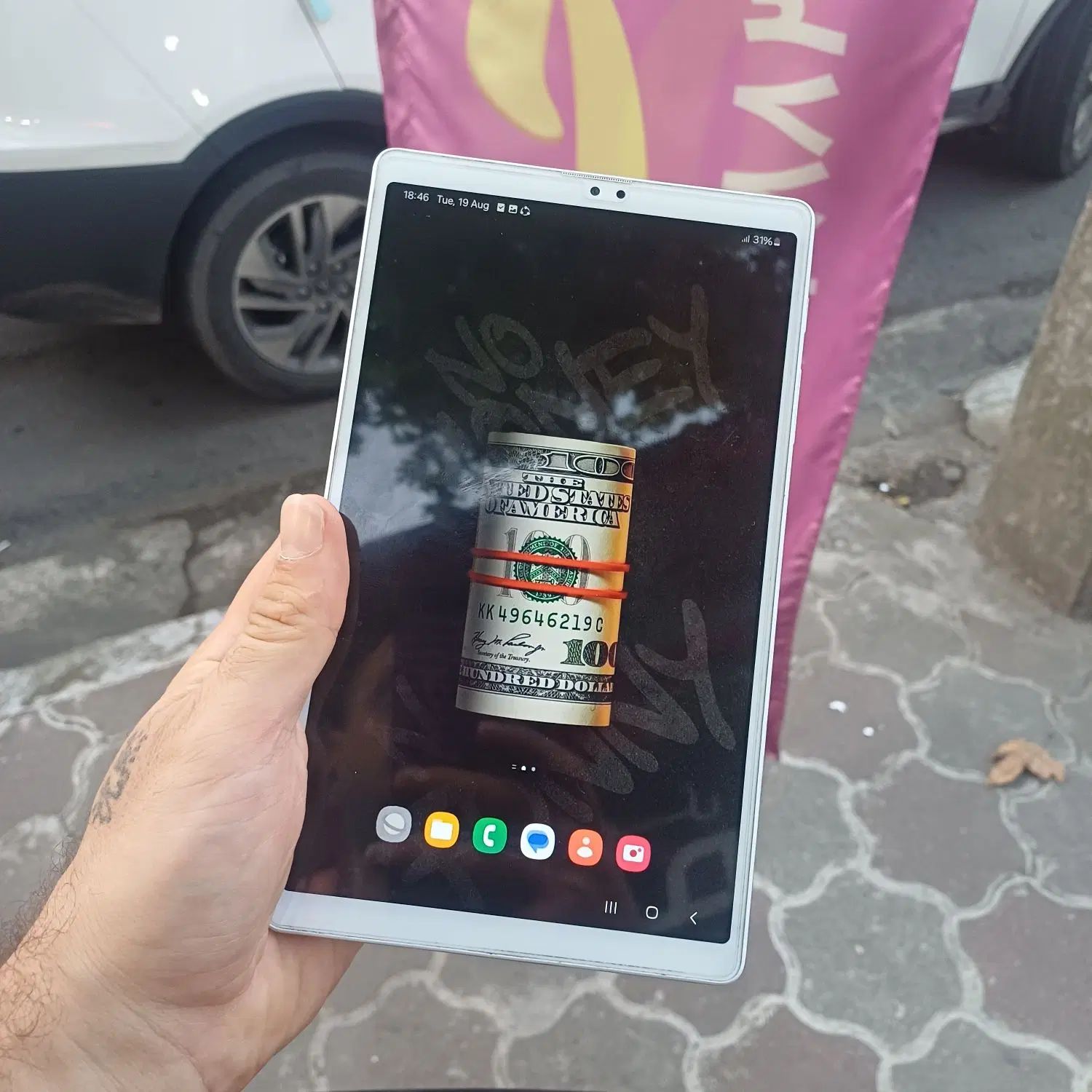 تبلت سامسونگ Galaxy Tab A7 Lite  سفید|تبلت|رشت, کوی جام جم|دیوار