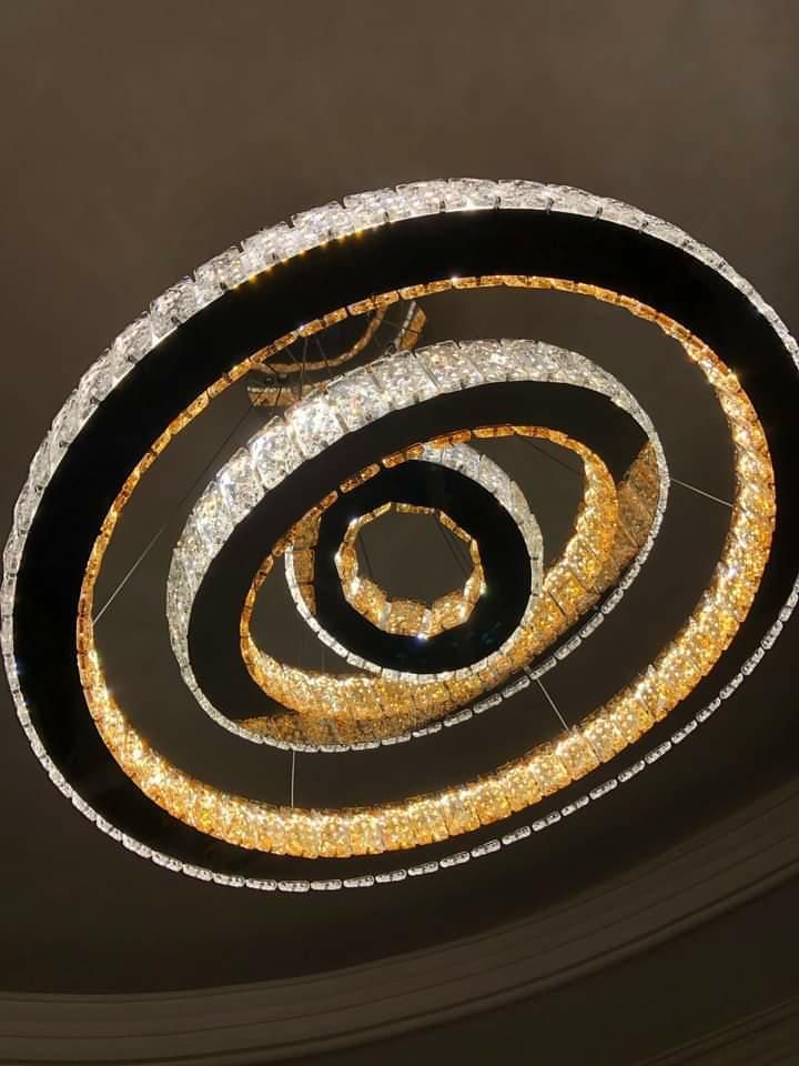 لوستر طرح کهکشانی|لوستر و چراغ آویز|رشت, یخسازی|دیوار