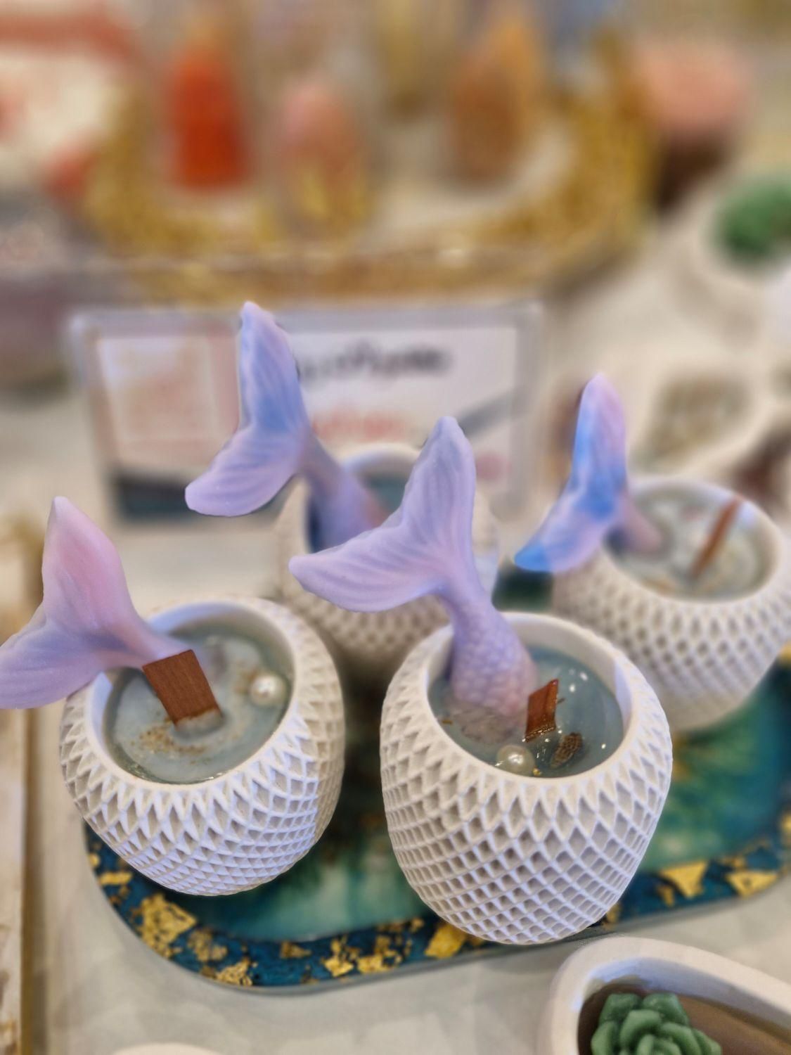 حراجی انواع شمع های دکوراتیو سنگی ،دریا ،کاکتوس|صنایع دستی و سایر لوازم تزئینی|تبریز, |دیوار