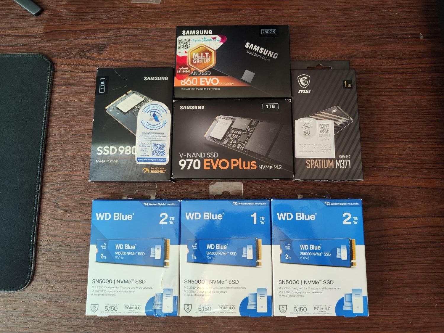 اس اس دی، ssd Samsung 980 ، 970 m371، 1tb|قطعات و لوازم جانبی رایانه|مشهد, آبکوه|دیوار