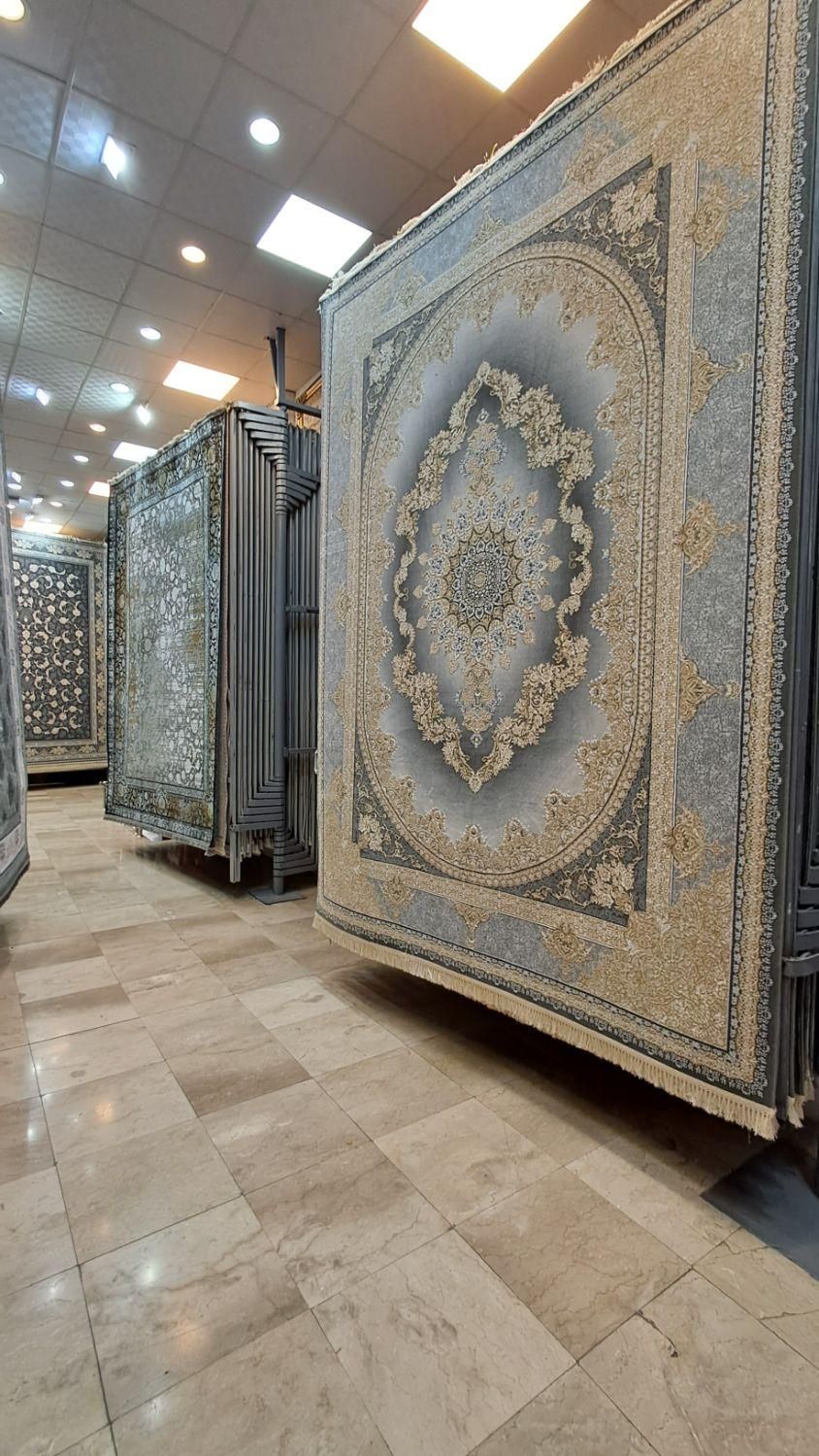 فرش کارن ۹ متری الماس نشان کاشان ۷۰۰ شانه|فرش|مشهد, امیر|دیوار