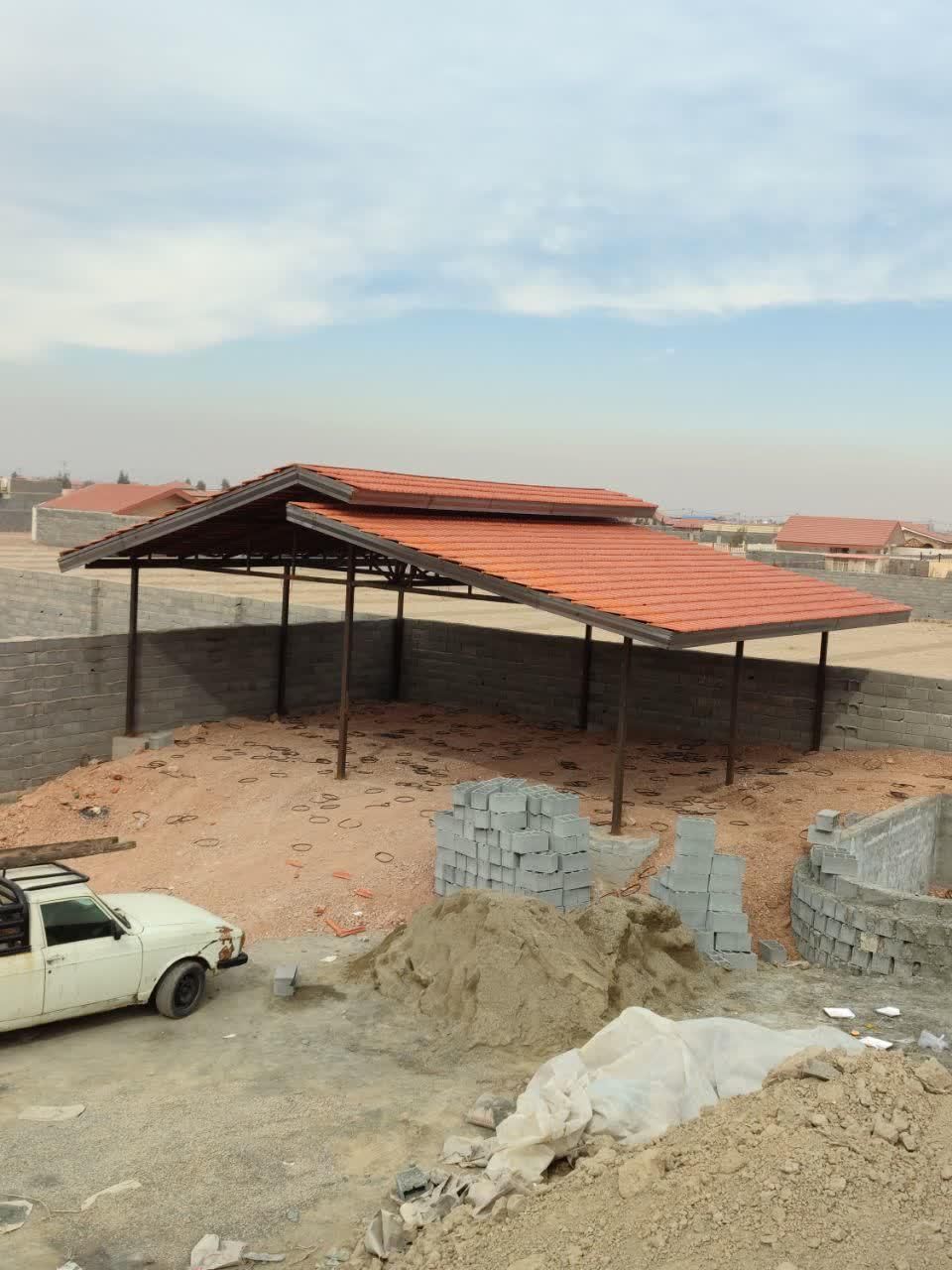 آلاچیق سقف سفال طبرستان شیروانی|خدمات پیشه و مهارت|اصفهان, براآن شمالی|دیوار