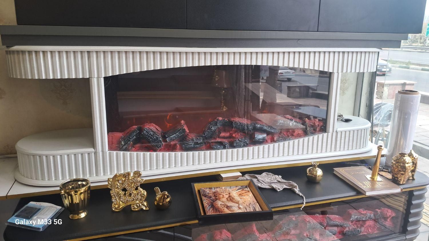 شومینه زمینی|میز تلویزیون|تهران, شهید رجایی|دیوار