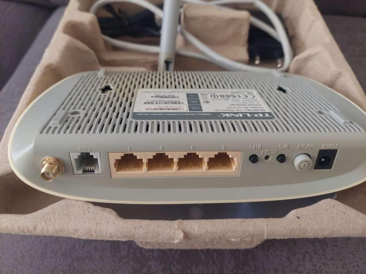 مودم روتر ADSL2 Plus بی‌سیم تی پی لینک  TD-W8951ND|مودم و تجهیزات شبکه|شیراز, قدوسی شرقی|دیوار