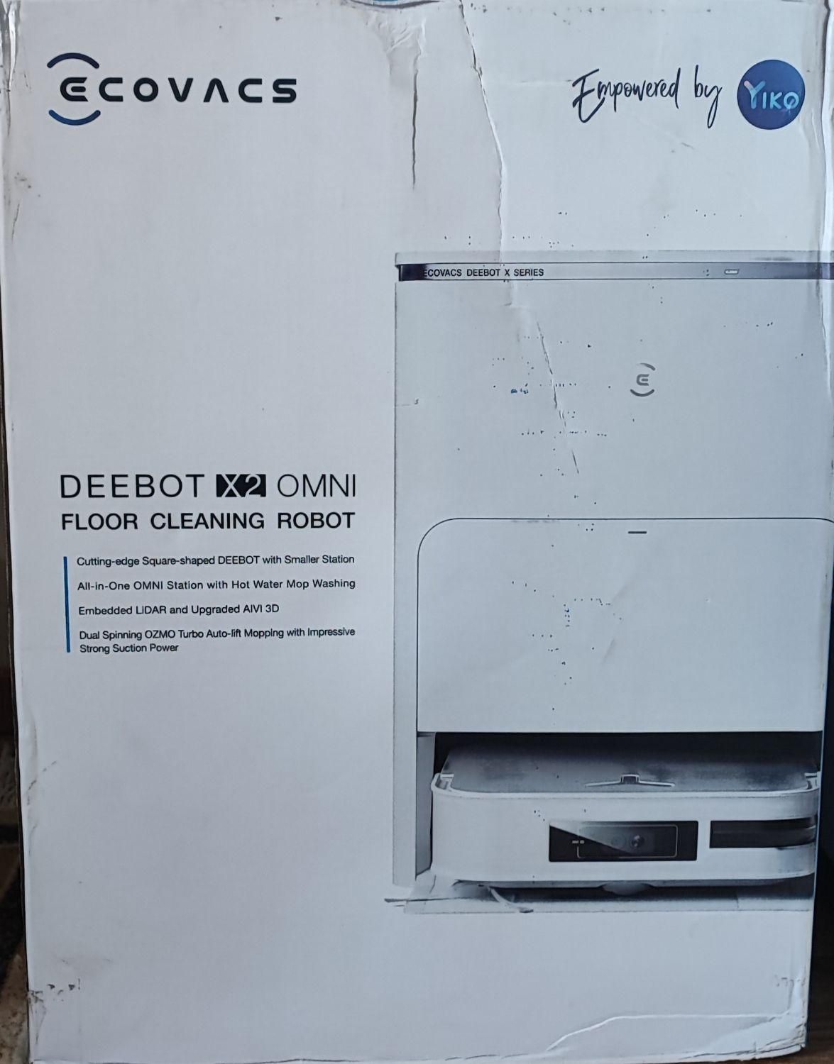 جارو برقی رباتیک مدل Ecovacs|جاروبرقی، جارو شارژی، بخارشو|تهران, امانیه|دیوار