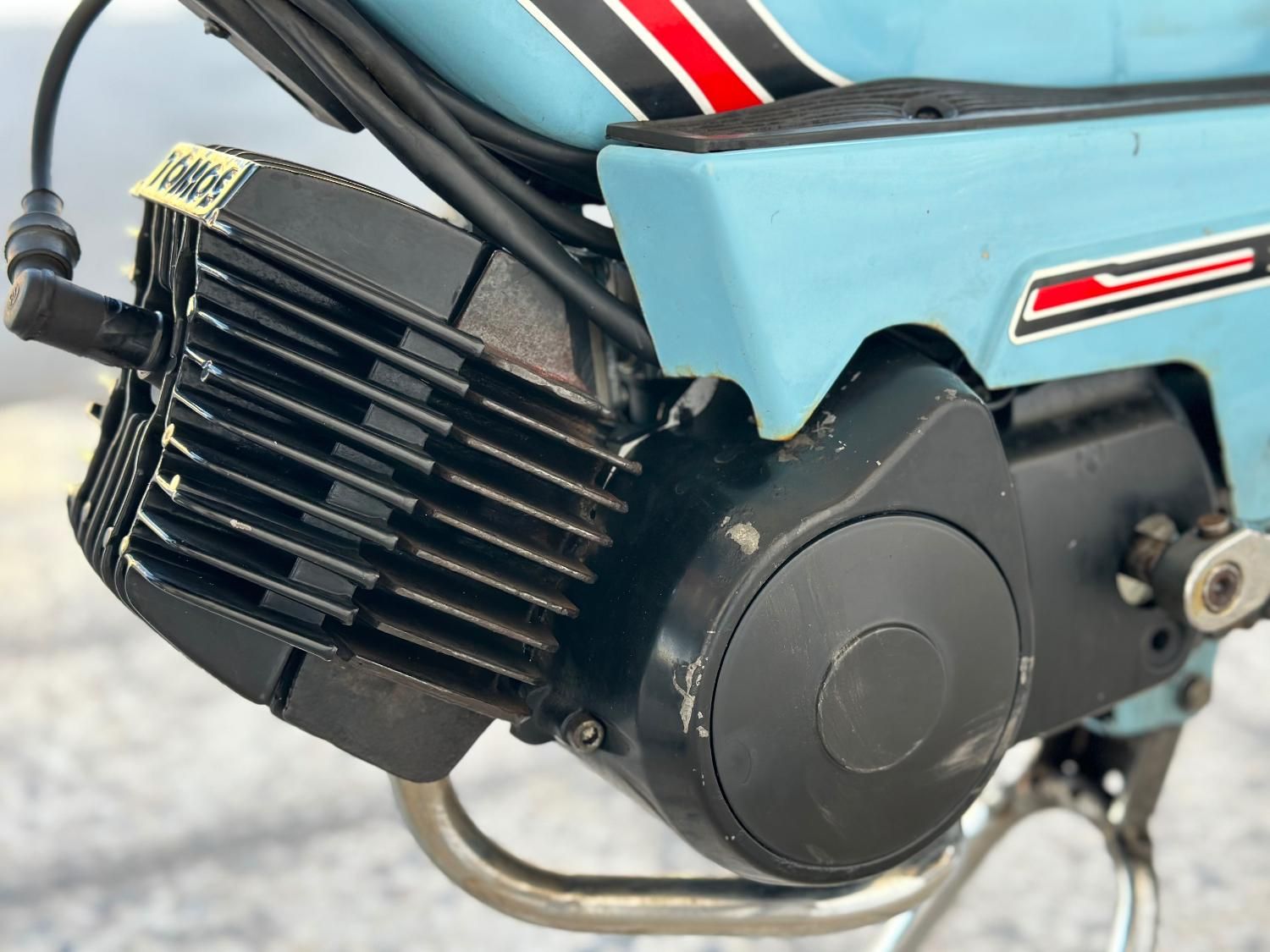 موتور گازی پژو عتیقه|موتورسیکلت|تهران, آبشار|دیوار