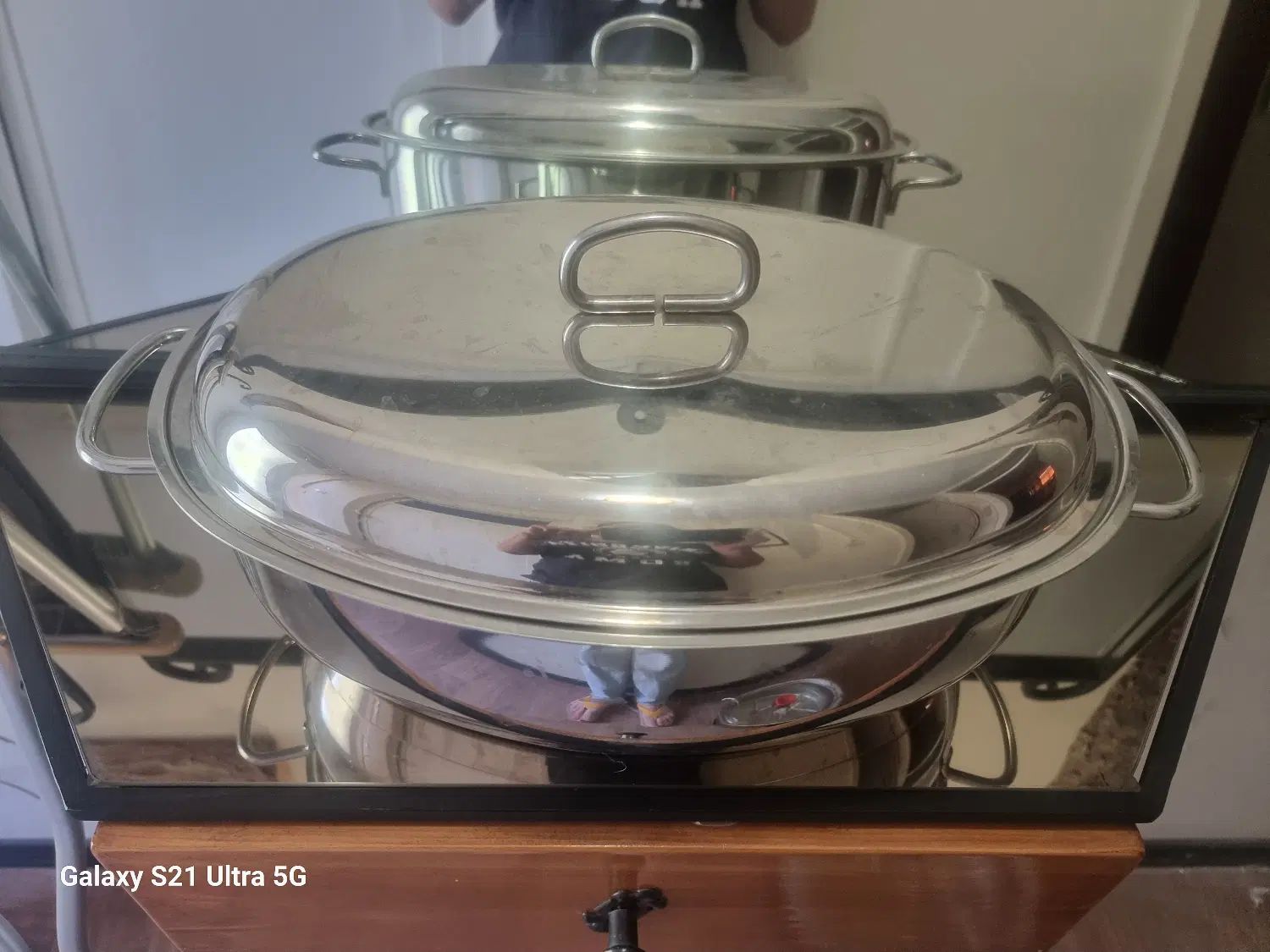 قابلمه ی بزرگ بیضی Inox|ظروف پخت‌وپز|تهران, جردن|دیوار