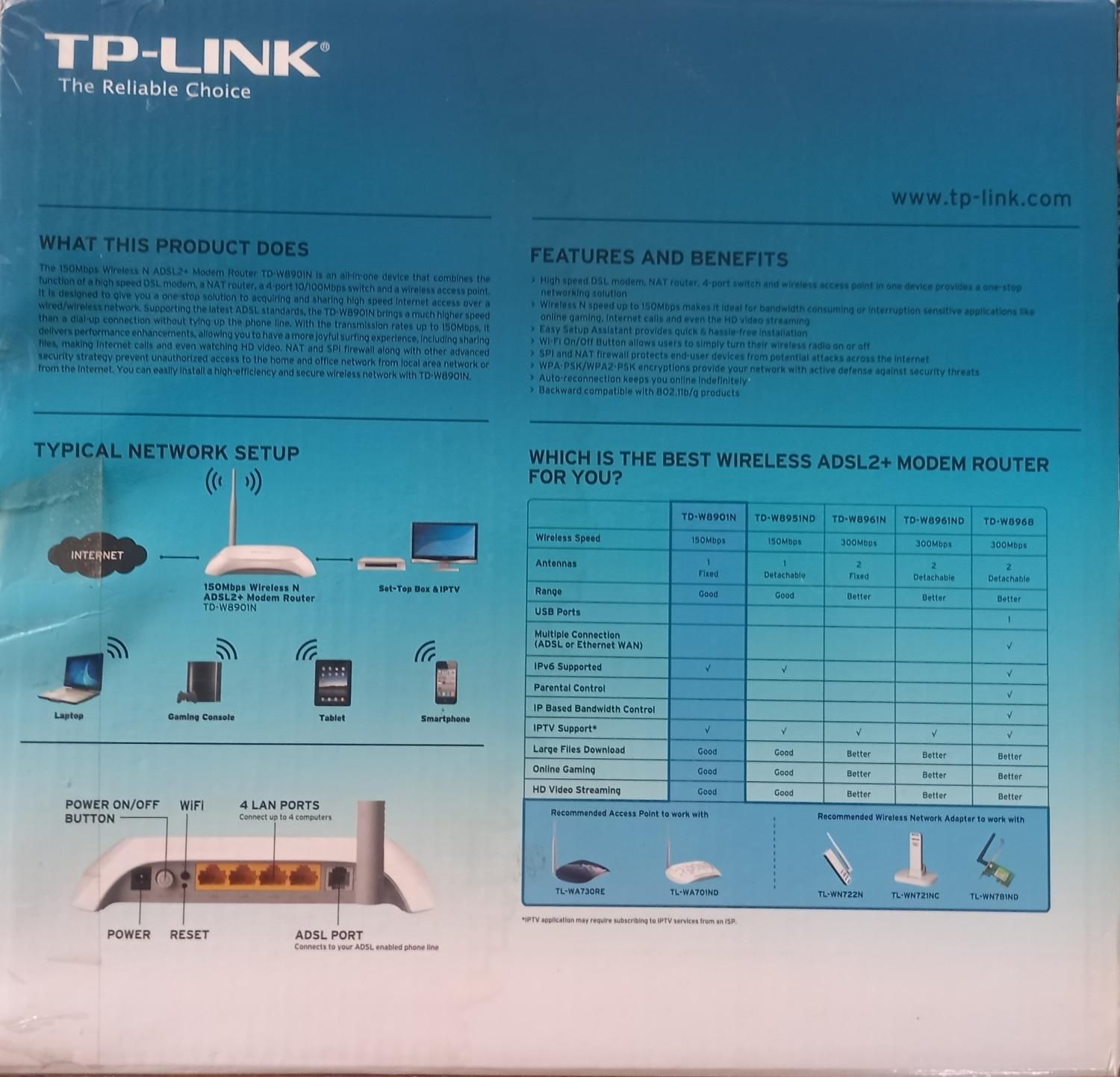 مودم TP-Link|مودم و تجهیزات شبکه|قوچان, |دیوار