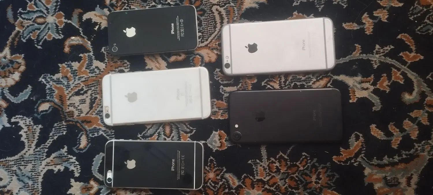 کلکسیون گوشی آیفون از 4s تا آیفون 8پلاس|موبایل|تهران, ازگل|دیوار