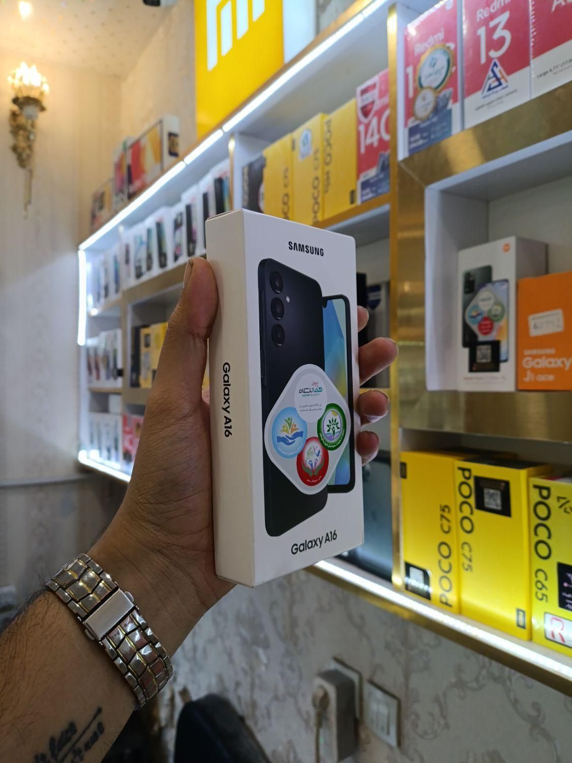 سامسونگ galaxy a16 4g با حافظهٔ ۲۵۶ گیگابایت|موبایل|مشهد, فرهنگ|دیوار