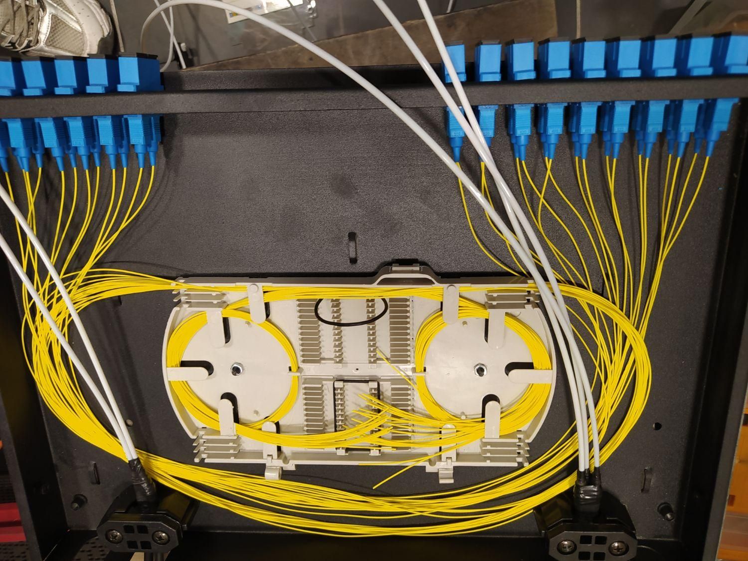 رفع شکستگی و اشکال فیبرنوری اتصال فیوژن ftth|مودم و تجهیزات شبکه|تهران, شهران شمالی|دیوار