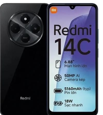 شیائومی Redmi 14C با حافظهٔ ۲۵۶ گیگابایت|موبایل|نیشابور, میدان حافظ|دیوار