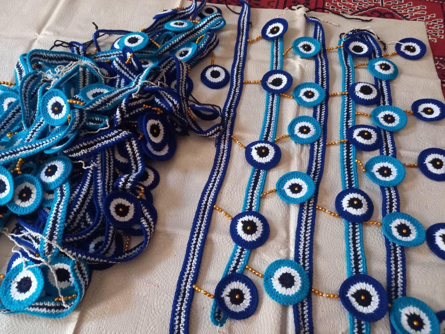چشم نظر مناسب برای خونه، ماشین وگردن حیوان|صنایع دستی و سایر لوازم تزئینی|آق قلا, |دیوار