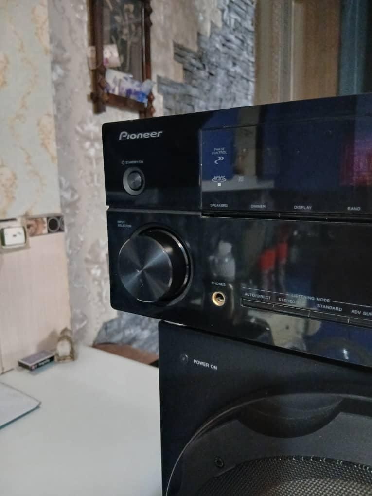 سیستم حرفه ای پایونیر امپ vsx820 با ساب واستند|سیستم صوتی خانگی|تهران, آذربایجان|دیوار