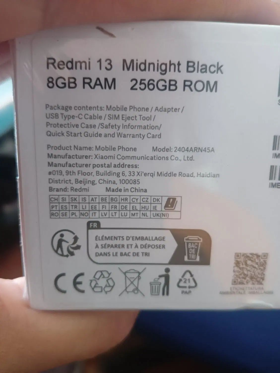 گوشی شیائومی redmi 13 256/8|موبایل|تبریز, |دیوار