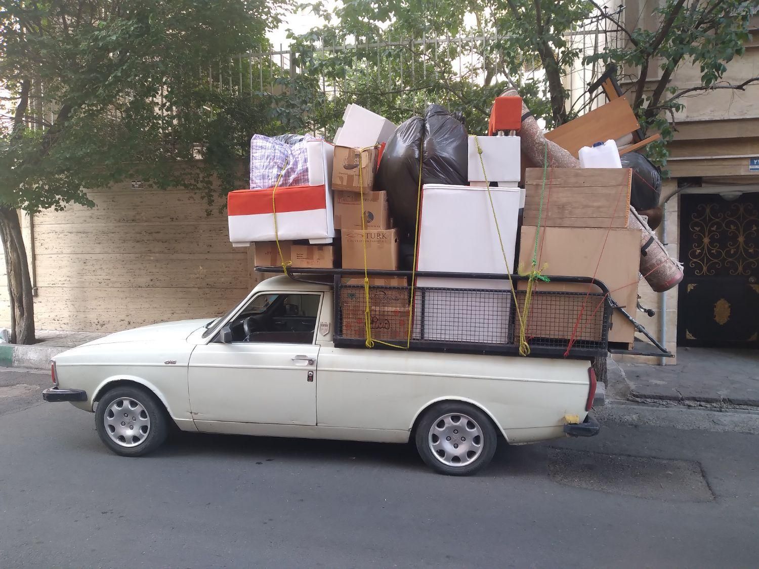 حمل بار و اثاثیه با وانت/شهروشهرستان/|خدمات حمل و نقل|کرمانشاه, |دیوار