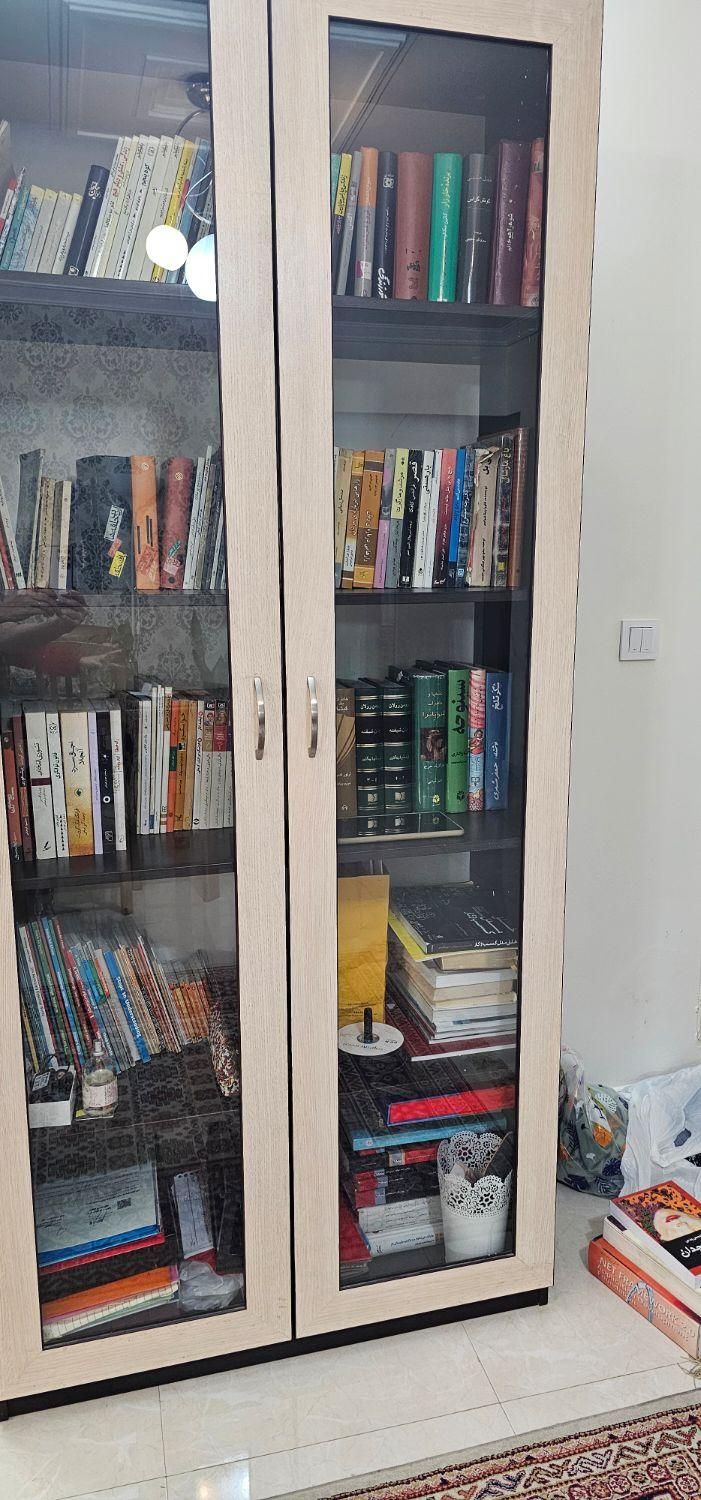 کتابخانه Mdf|کتابخانه، شلف، قفسه‌های دیواری|تهران, هروی|دیوار
