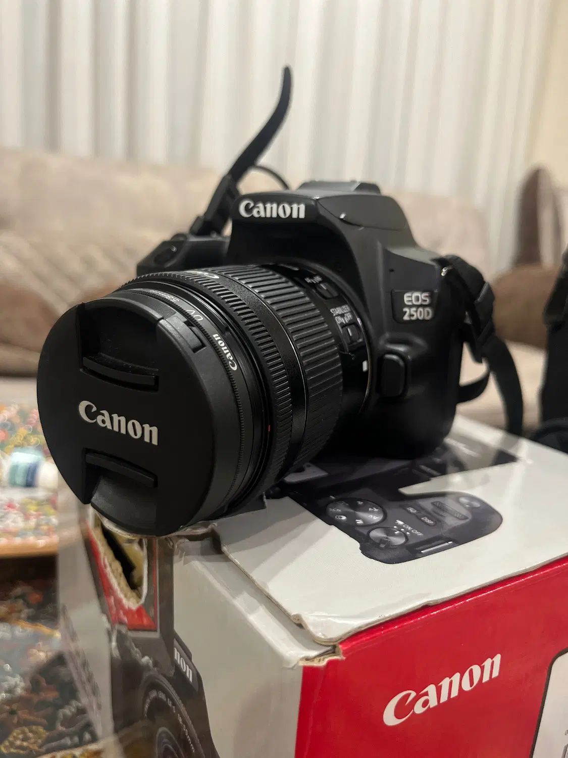 فروش دوربین عکاسی و فیلمبرداری 250D canon در حد نو|دوربین عکاسی و فیلم‌برداری|تهران, زاهد گیلانی|دیوار
