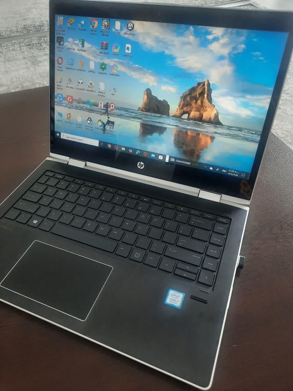 لب تاپ hp لمسی قلمی ۳۶۰ درجه|رایانه همراه|بابلسر, |دیوار