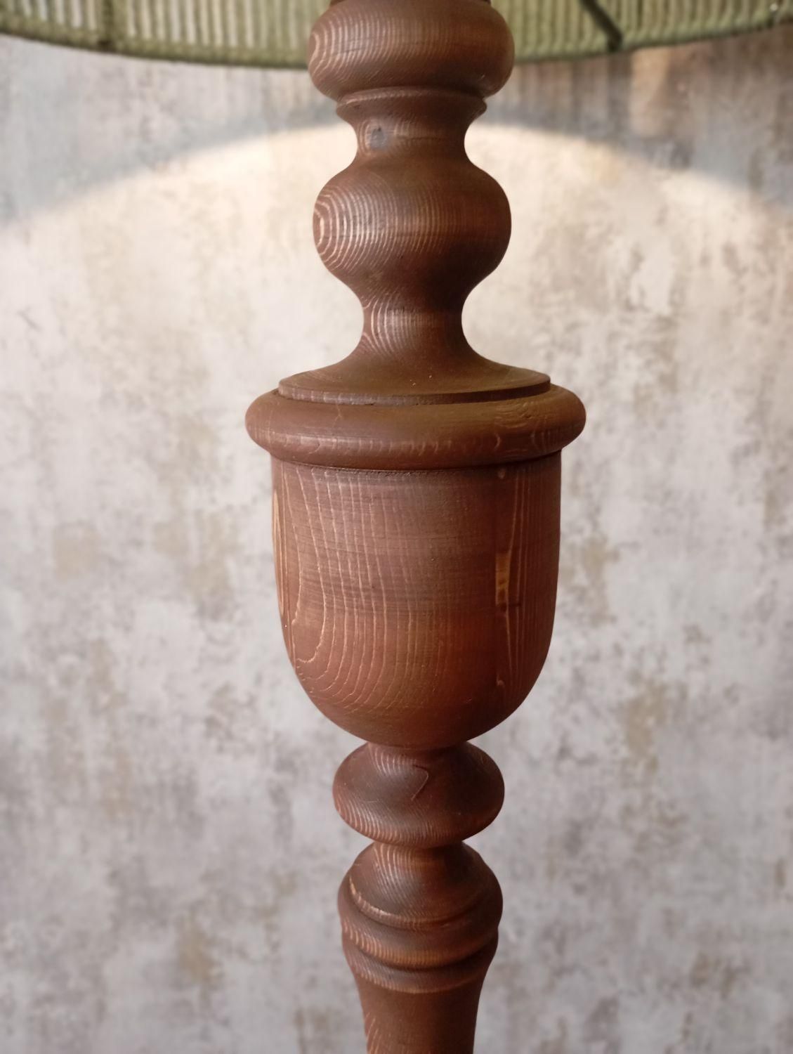 آباژور ایستاده چوبی مدل بلوط|چراغ خواب و آباژور|مشهد, آزادشهر|دیوار