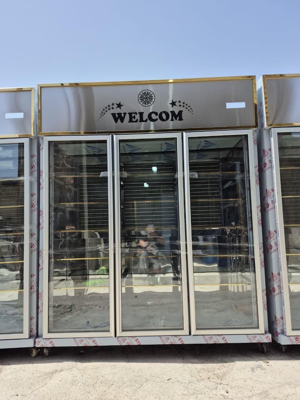 یخچال ایستاده و فر پیتزا ریلی مارک نوژن دهنه ۷۰|فروشگاه و مغازه|قم, شهرک امام حسین|دیوار