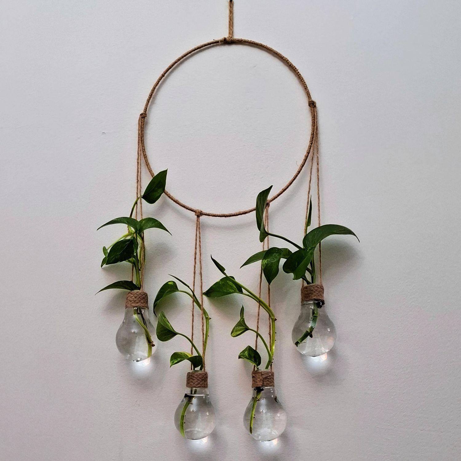 گلدون لامپ|صنایع دستی و سایر لوازم تزئینی|رشت, ساغری سازان|دیوار