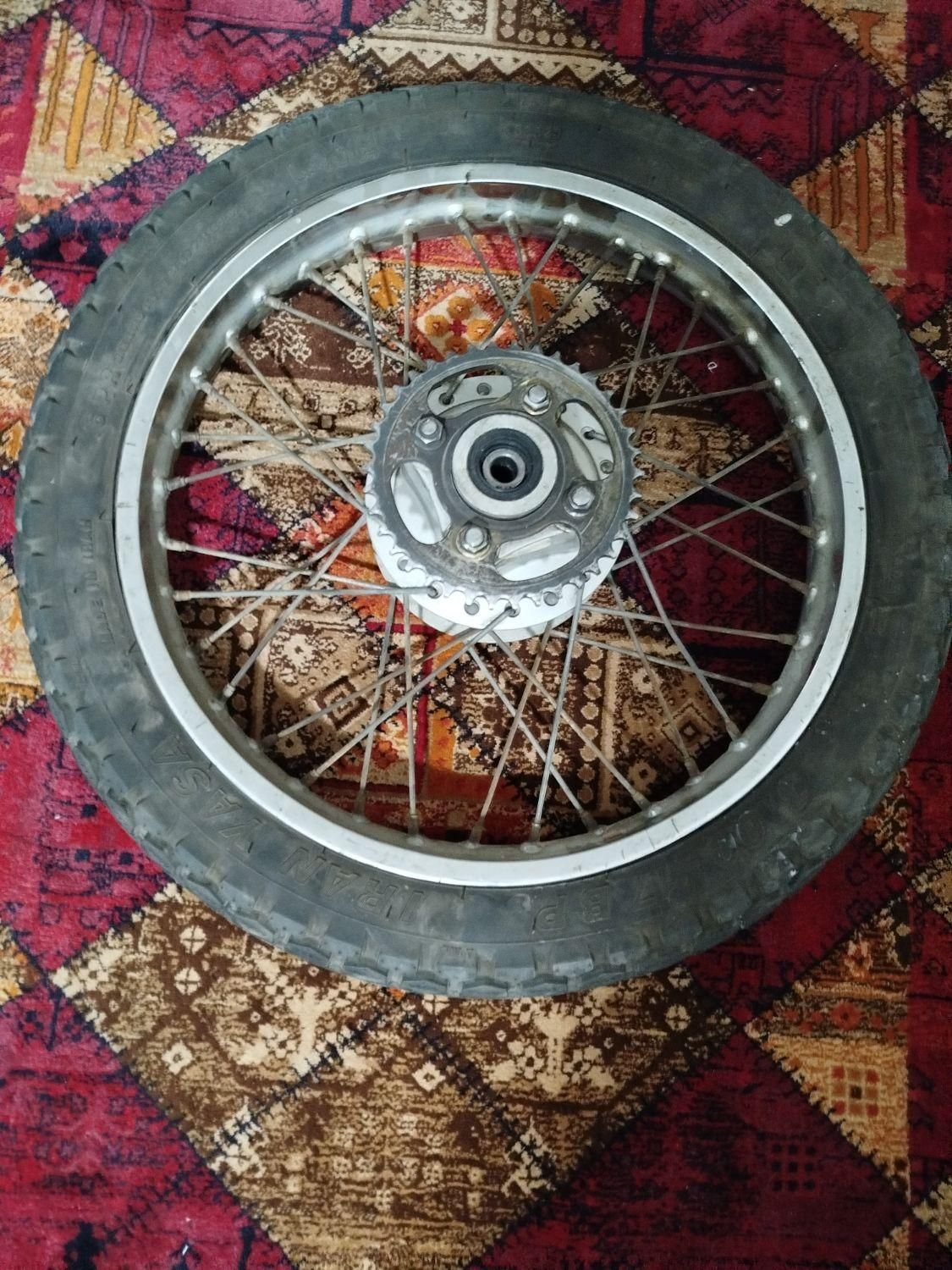 چرخ عقب هندا ۱۲۵|قطعات یدکی و لوازم جانبی|تهران, هفت چنار|دیوار