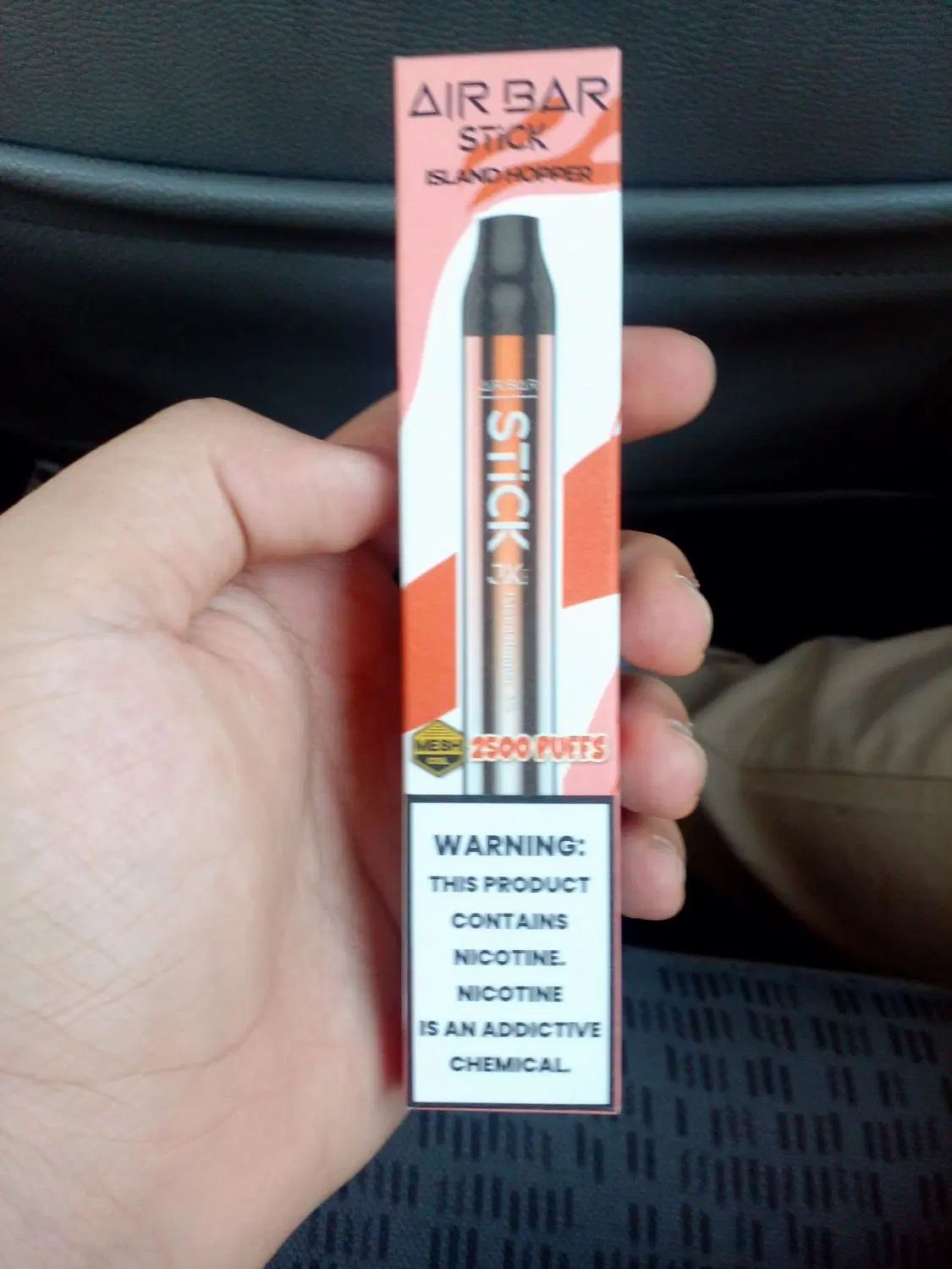پاد یکبار مصرف AIRBARSTICK  پاف۲۵۰۰ باطعم انرژی زا|زیورآلات و اکسسوری|تهران, تهرانسر شرقی|دیوار