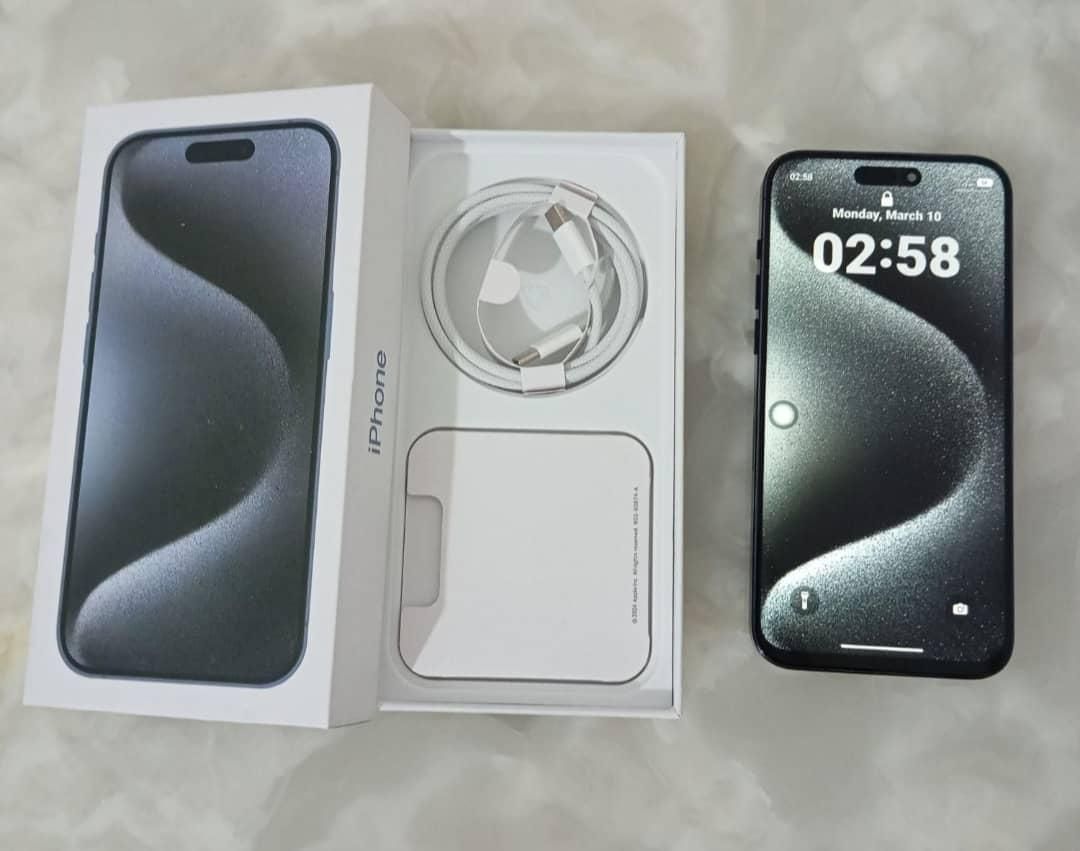 اپل iPhone 15 Pro Max با حافظهٔ ۱ ترابایت|موبایل|کرمان, |دیوار