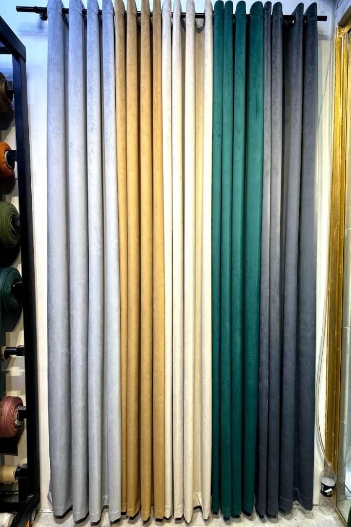 پرده مینیمال پانچ زبرا برازنده|پرده، رانر، رومیزی|اصفهان, برازنده|دیوار