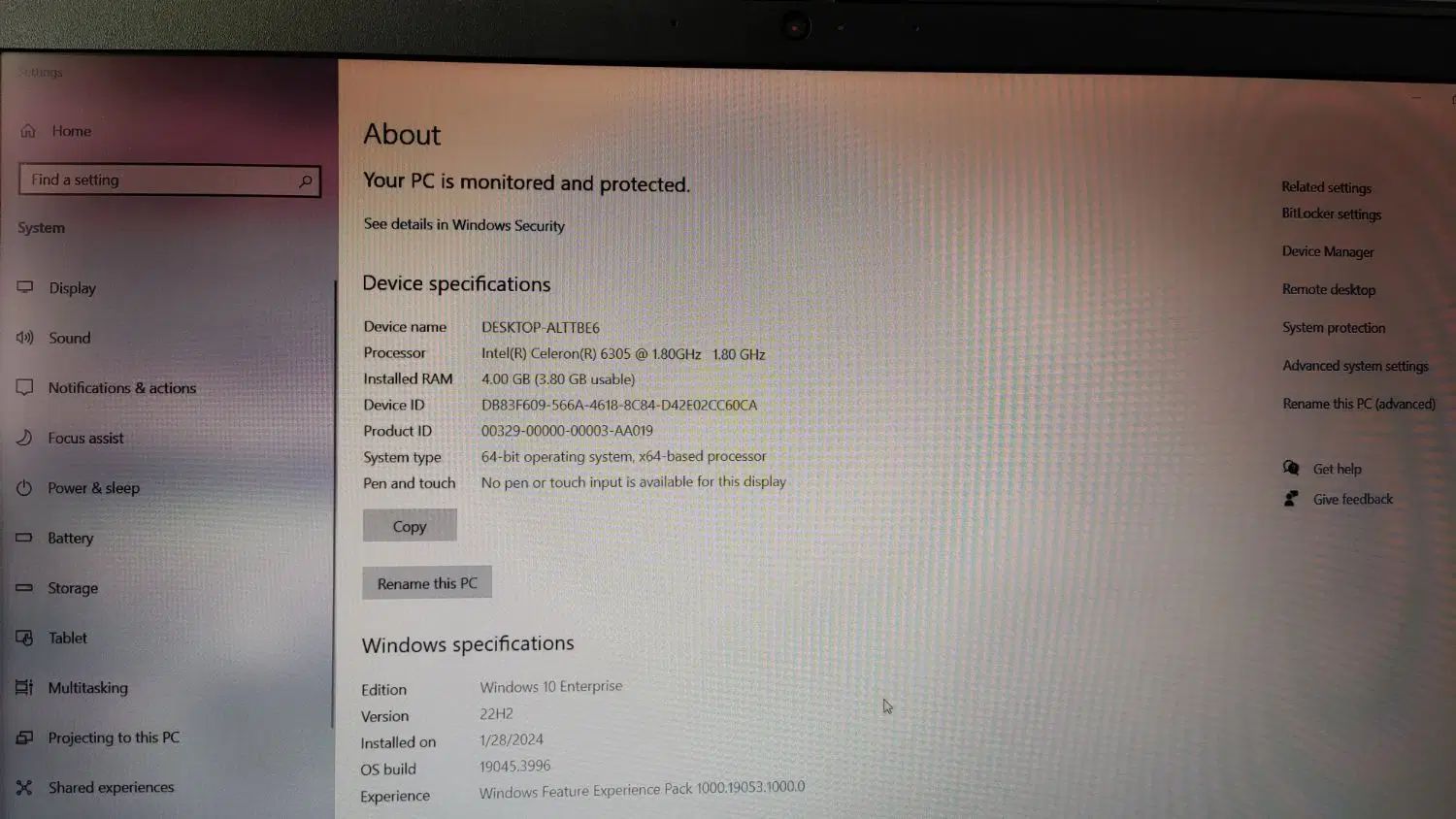 لپ تاپ ideapad l3. 15itl6|رایانه همراه|اندیشه, اندیشه فاز ۳|دیوار
