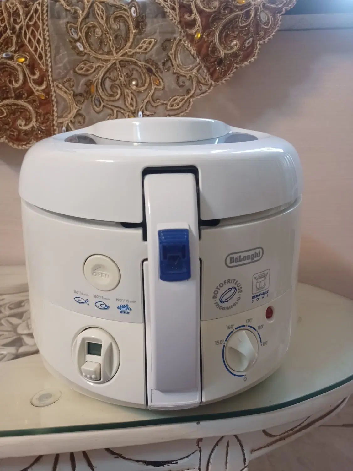 سرخ کن DeLonghi  اصل ایتالیایی آکبند|اجاق گاز و لوازم برقی پخت‌وپز|تهران, جیحون|دیوار