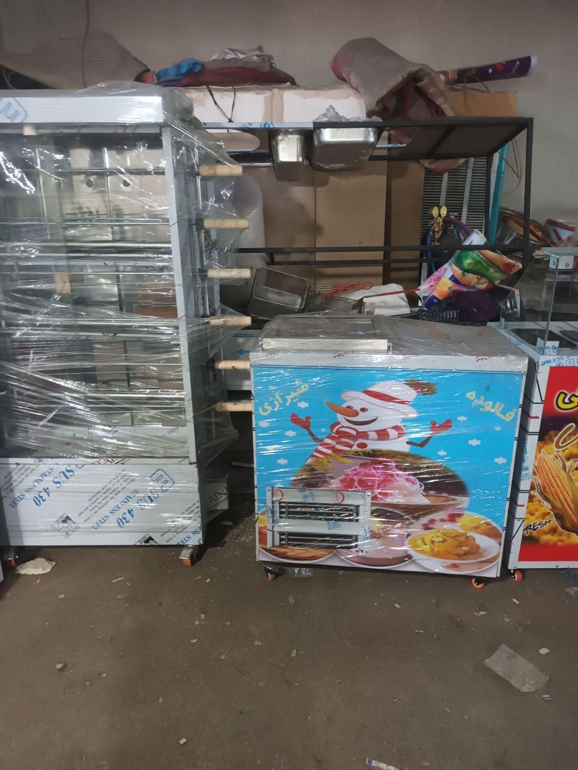 فر جوج جوجه ساز گردان۶ استیل دینام دنده ای صنعتی*|کافیشاپ و رستوران|کرمان, |دیوار