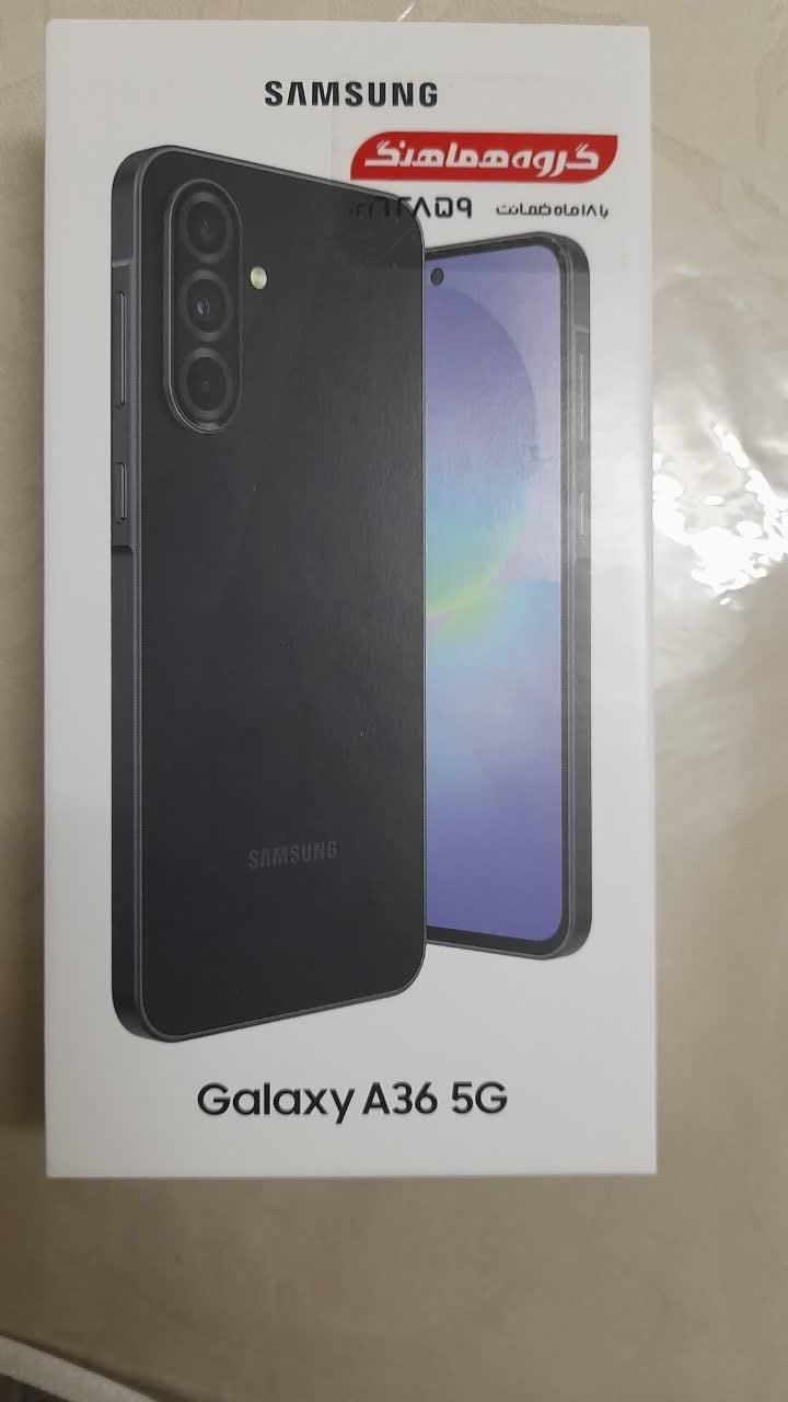 سامسونگ galaxy a36 با حافظهٔ ۲۵۶ گیگابایت|موبایل|تهران, شهرک ولیعصر|دیوار