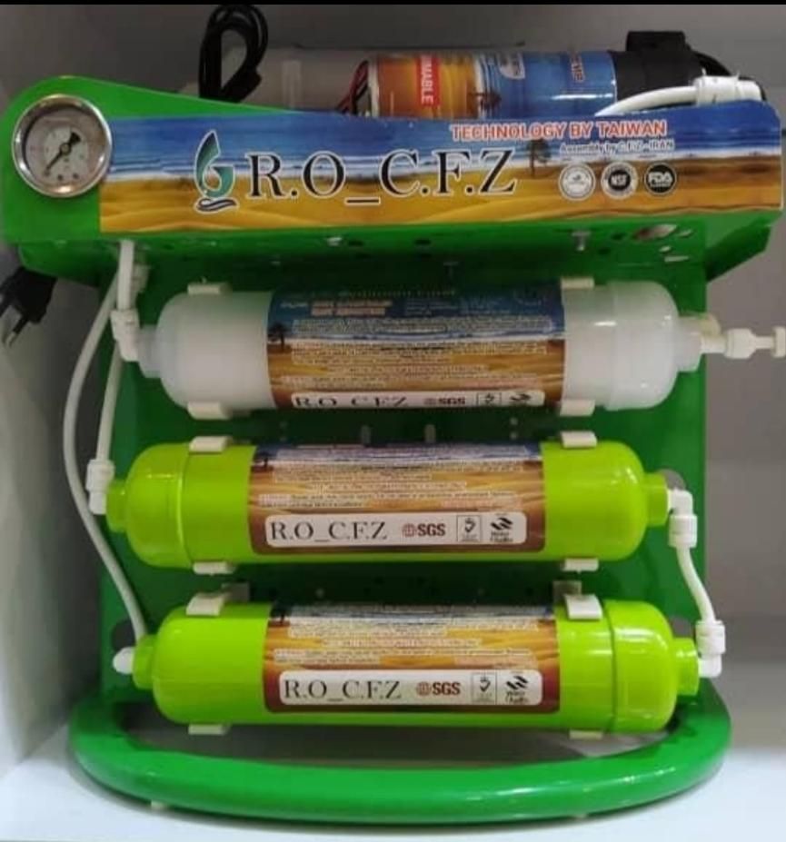 تصفیه آب ، اب تصفیه کن ۸فیلتر c.f.z نمایندگی فدایی|آب‌سردکن و تصفیه آب|سیرجان, |دیوار