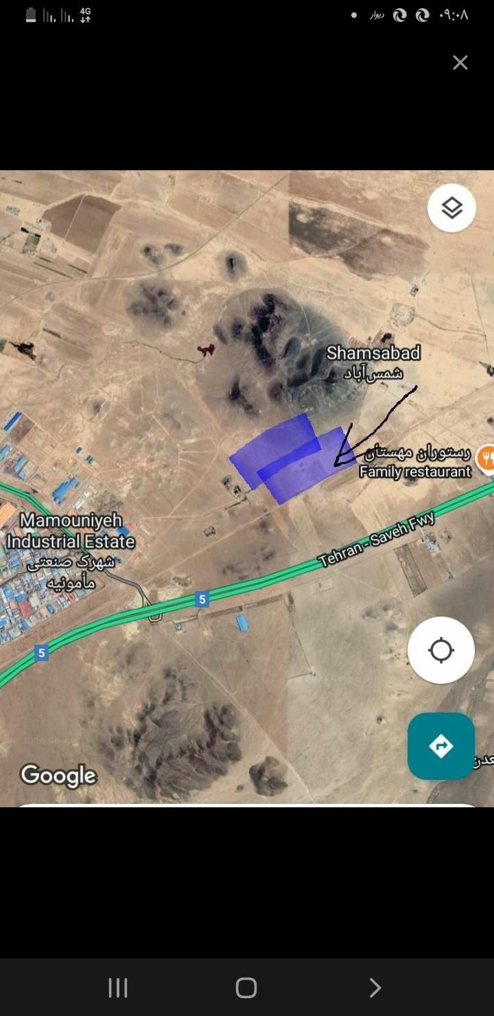 زمین زراعی شهرک مامونیه شهرستان زرندیه ساوه|فروش زمین و ملک کلنگی|زرندیه, |دیوار